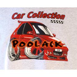 Camiseta Peugeot 306 Estilo Cómic - 100% Algodón