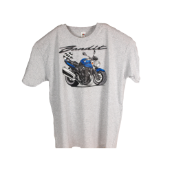 Camiseta Estampada Suzuki Bandit Algodón