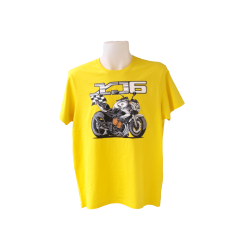 Camiseta estilo cómic de la Yamaha XJ6