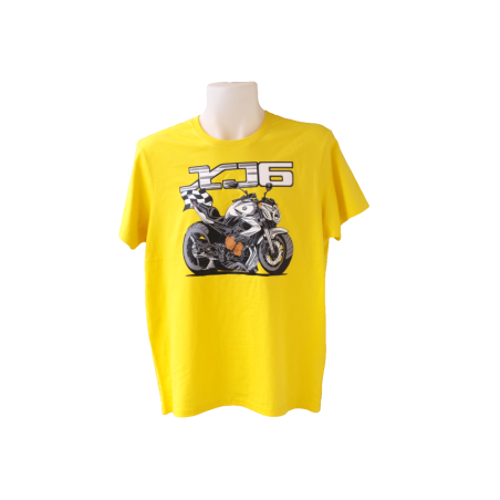 Camiseta estilo cómic de la Yamaha XJ6