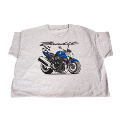 Camiseta Estampada Suzuki Bandit Algodón