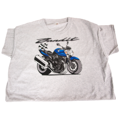 Camiseta Estampada Suzuki Bandit Algodón