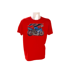 Camiseta Yamaha R1 - Pop Art sobre ruedas