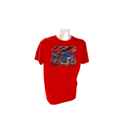 Camiseta Yamaha R1 - Pop Art sobre ruedas