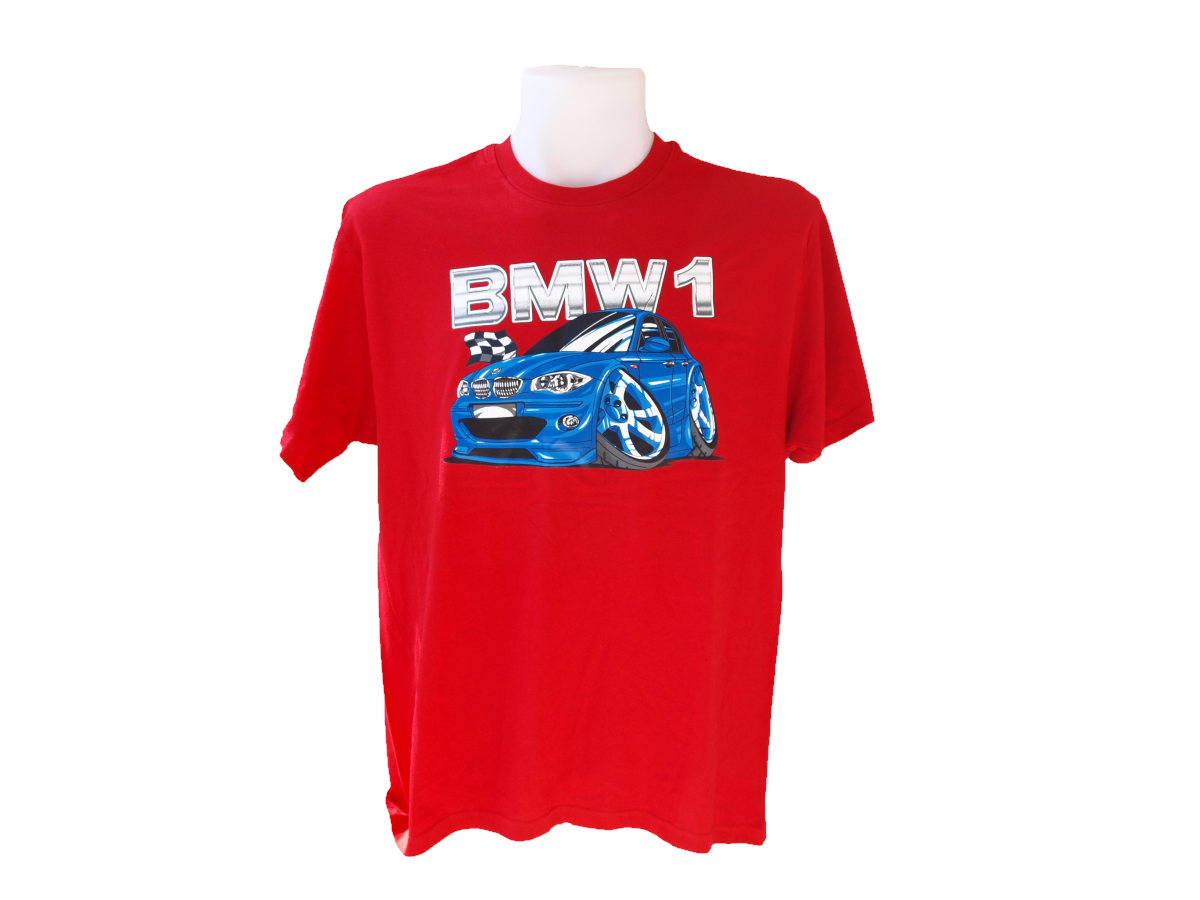 camiseta bmw serie 1 algodon